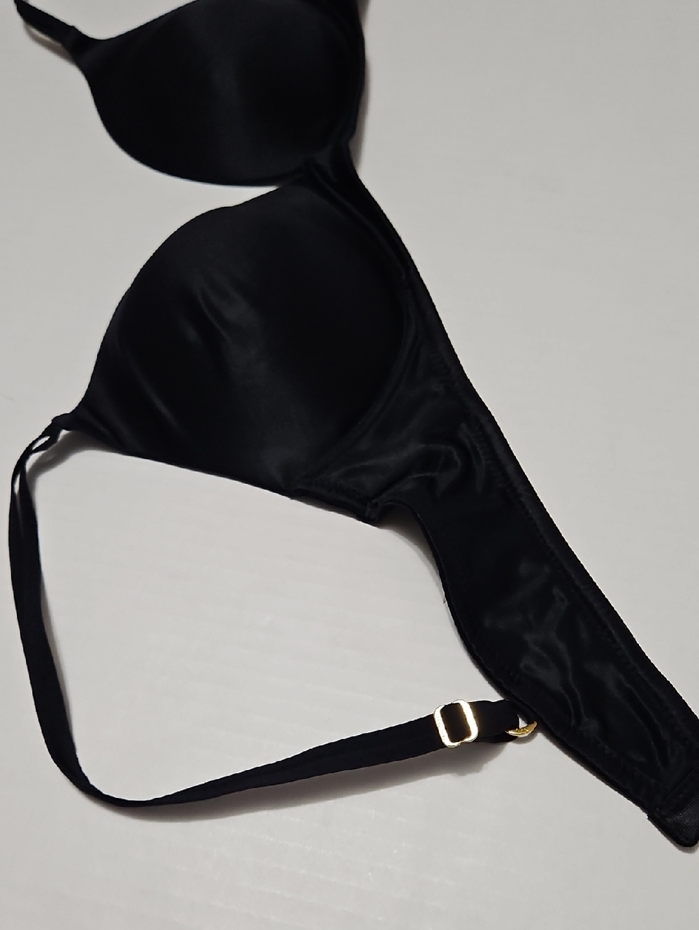 Victoria's Secret Very Sexy Black Smooth Push Up Seamless Bra Size 38B - Picture 7 of 8
